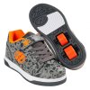 Heelys - X2 Dual Up Grey/Charcoal/Orange - koloboty