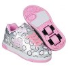 Heelys - X2 Dual Up Silver Glitter/Light Pink/Paws - koloboty