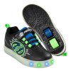 Heelys - X2 POW Lighted Black/Blue/Green - koloboty