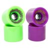 Mindless - Haraka Wheels Purple/Green 66 x 51 mm 78a/81a (sada 4 ks)