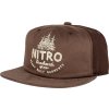 Nitro - Woods Cap - Brown Twill - Kšiltovka