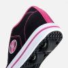 Heelys - Classic X2 Black/White/Hot Pink - koloboty