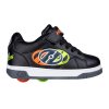 Heelys - Swerve X2 - Black/Neon Yellow/Flame -  boty s kolečky