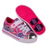 Heelys - Snazzy X2 - White/Pink/Multi