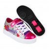 Heelys - Snazzy X2 - Silver/Rainbow/Heart - koloboty