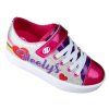 Heelys - Snazzy X2 - Silver/Rainbow/Heart - koloboty