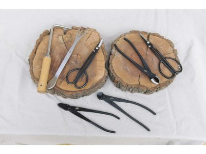 Sada nářadí na bonsaje "karbonový střih, tvarování a přesazení" - 7ks