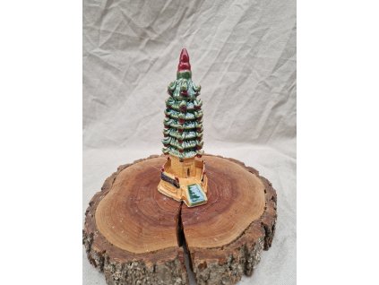 Keramická figurka k bonsajím 70x70x160mm