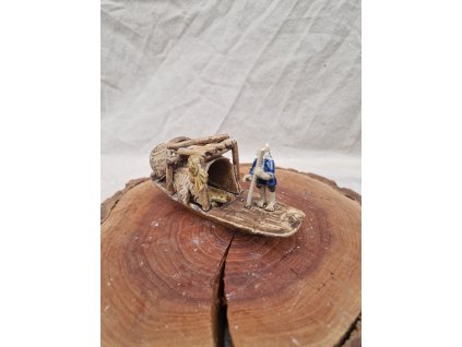 Keramická figurka k bonsajím 130x47x65mm