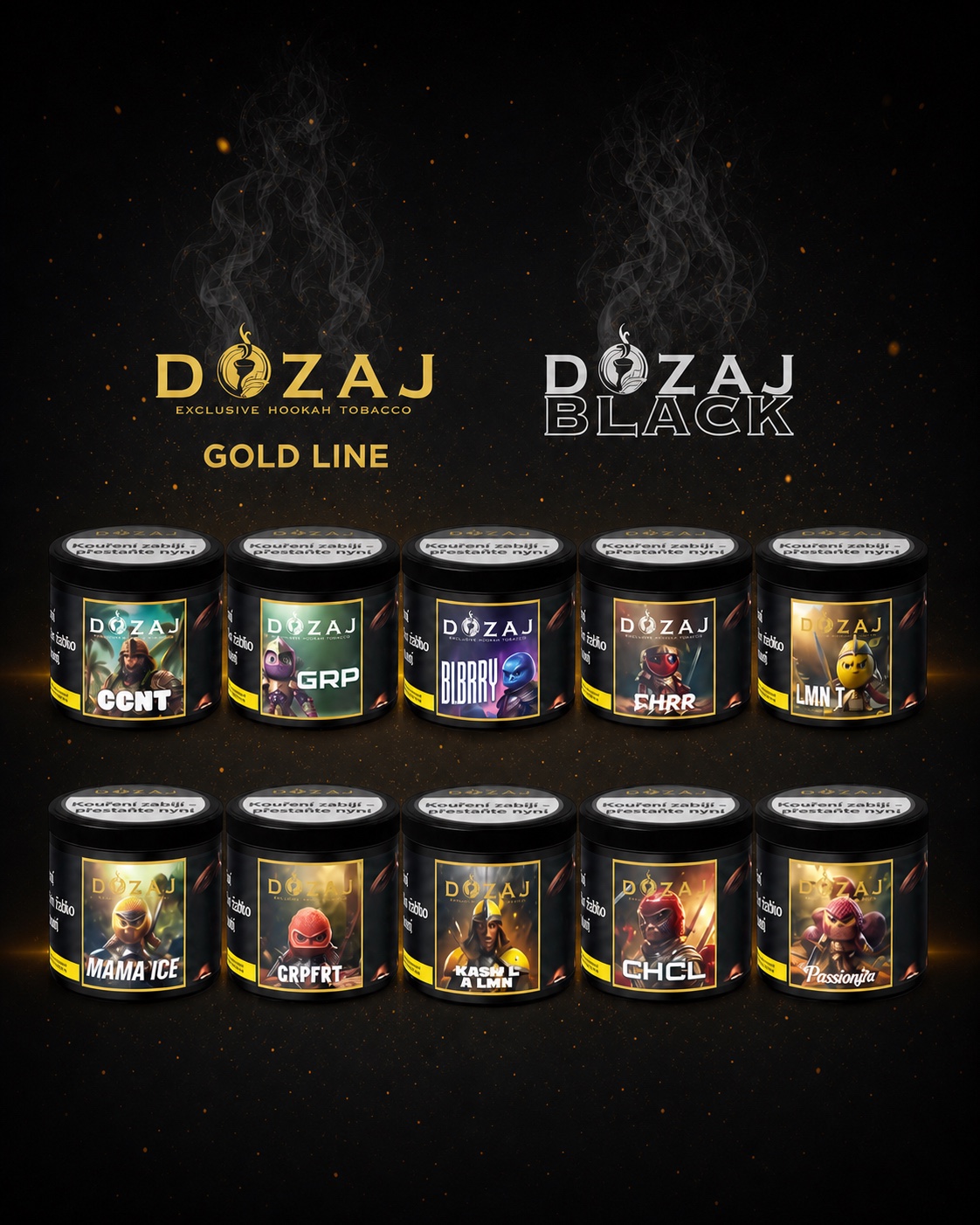 Hookah Gang původní Dozaj mobil