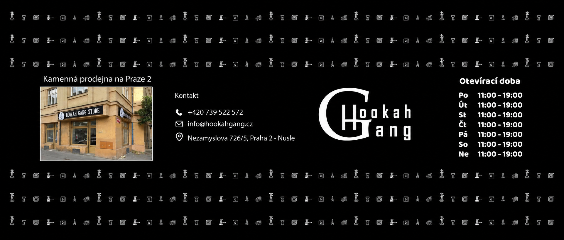 Hookah Gang původní prodejna desktop