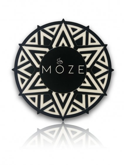 Silikonová podložka pod vodní dýmku Moze Bílá