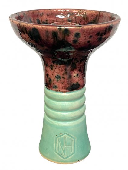 Korunka pro vodní dýmku - Njn, Retro Phunnel Glaze Red/Mint