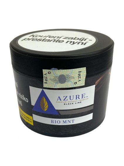 Tabák do vodní dýmky - Azure Black Rio Mnt 250g