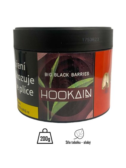 Hookain Big Black Barries 200g