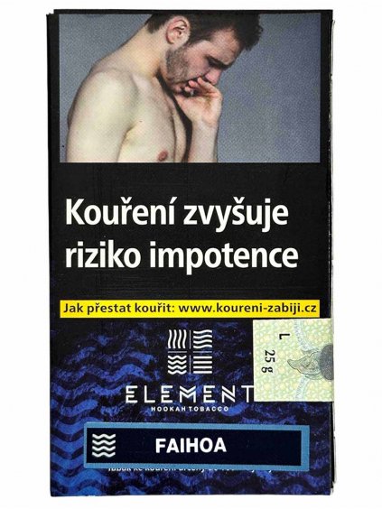 Tabák do vodní dýmky - Element Water Faihoa 25g