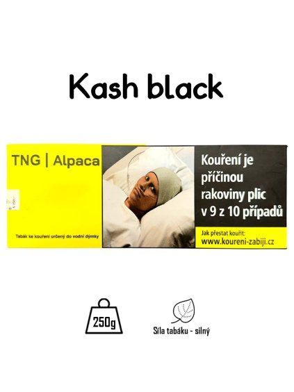 TNG Alpaca Kash black 250g