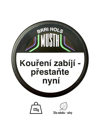 Tabák do vodní dýmky - MustH Brri Hols 125g