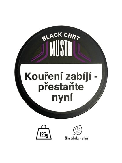 MustH Black Crrt 125g
