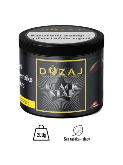 Dozaj Gold Black Star 200g