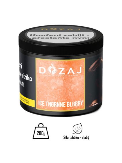 Dozaj Gold Ice Tngrnne Blbrry 200g