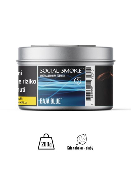Social Smoke Baja Blue  200g