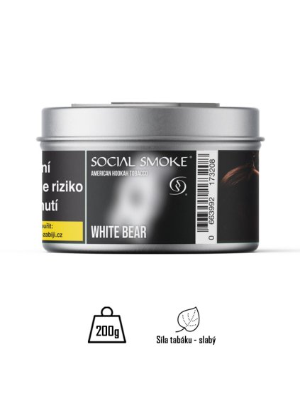 Social Smoke White Bear 200g