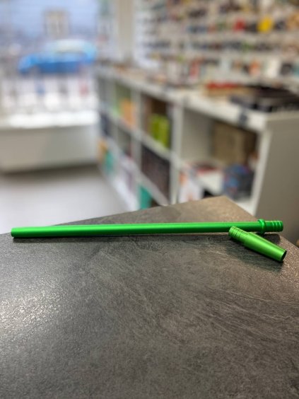 Náustek - Alluminium Set 30 cm Green