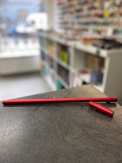 Náustek - Alluminium Set 30 cm Red