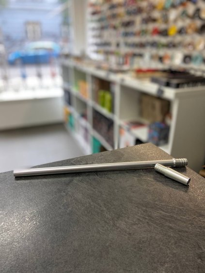 Náustek - Alluminium Set 30 cm Silver