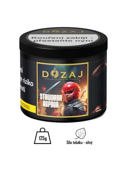 Dozaj Black Strwbrr Rsbrr 125g