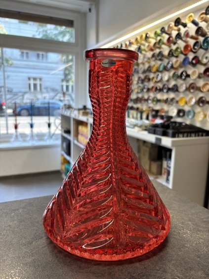 Váza pro vodní dýmku - Craft Tree Crystal red