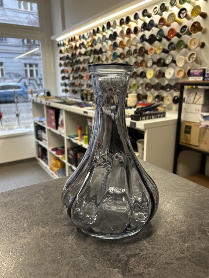 Váza pro vodní dýmku - Drop Wave Grey