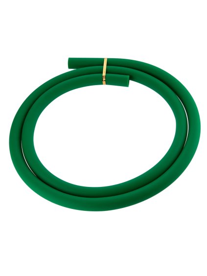 jookah silikonschlauch gruen matt