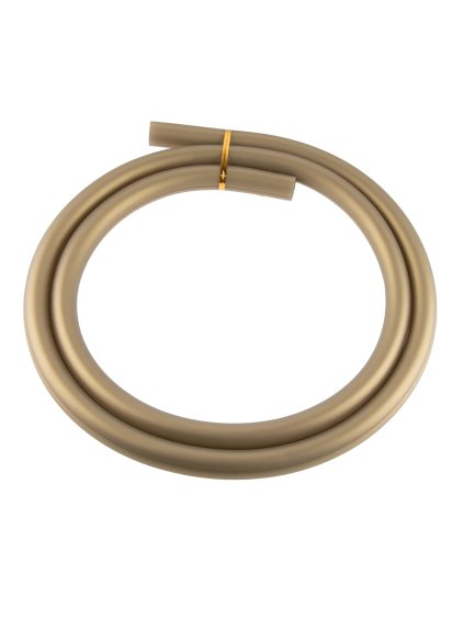 jookah silikonschlauch gold matt