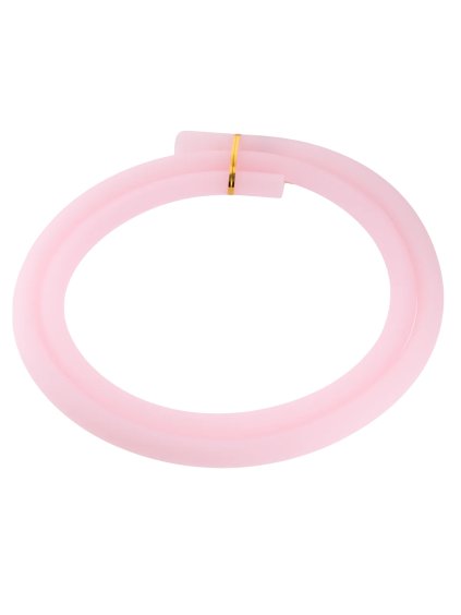 jookah silikonschlauch glow pink matt