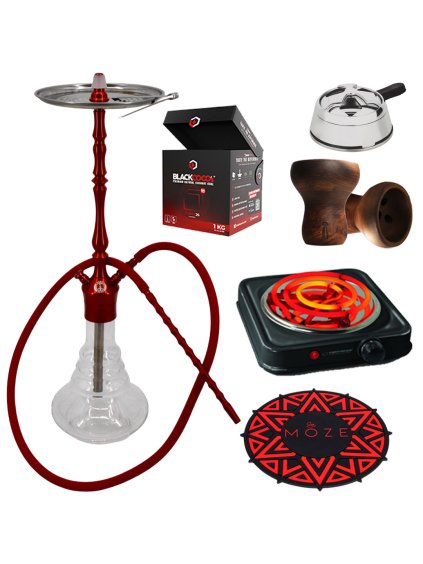 Kompletní set - Babilon Model 17 Red Ready to Smoke