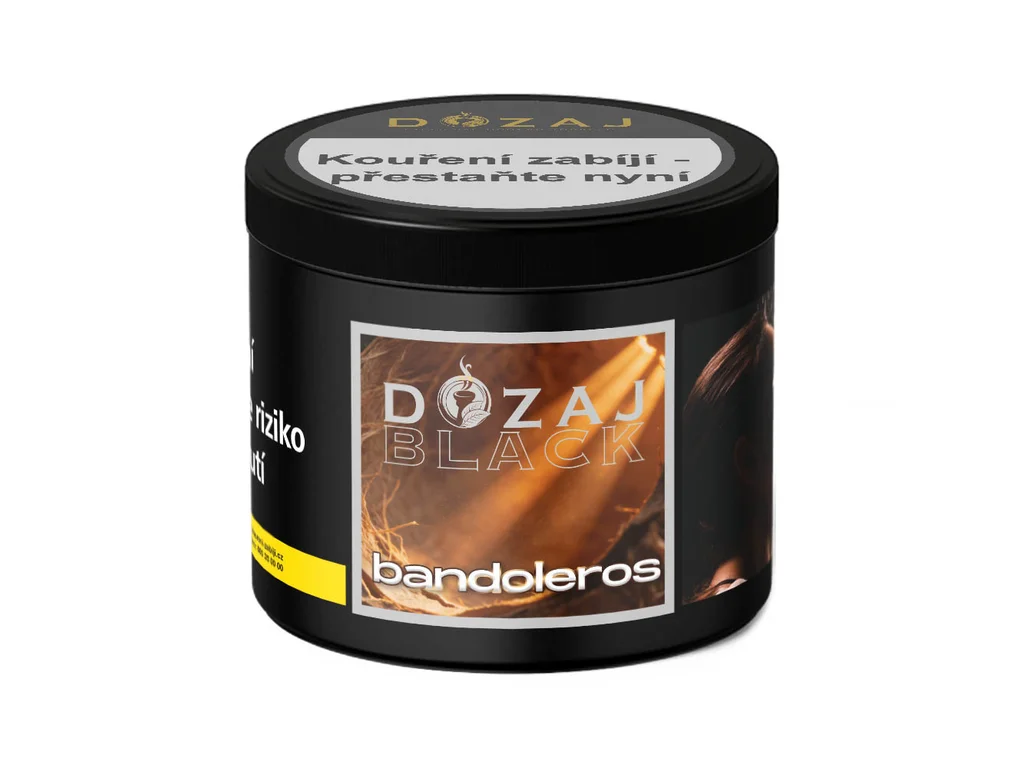 Tabák - Dozaj Black Bandoleros 125g