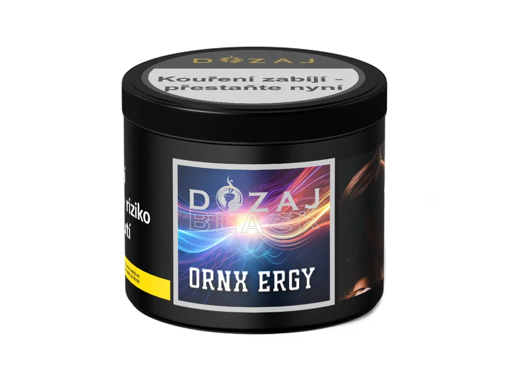 Tabák - Dozaj Black Ornx Ergy 125g