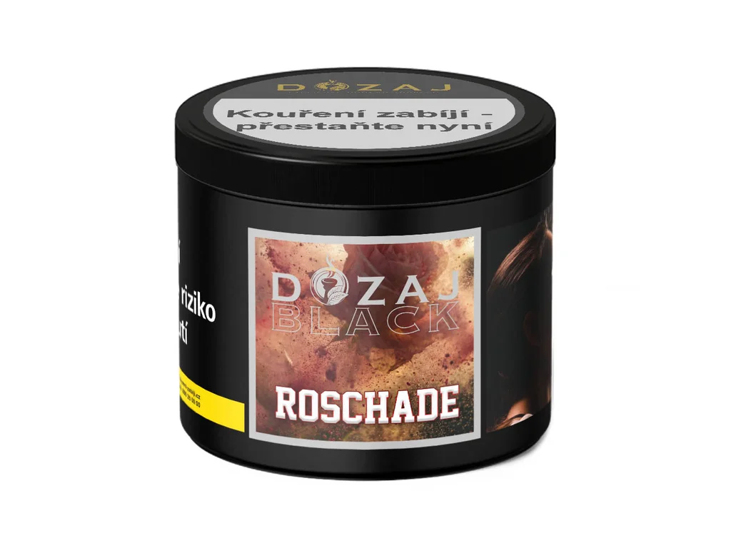 Tabák - Dozaj Black Roschade 125g