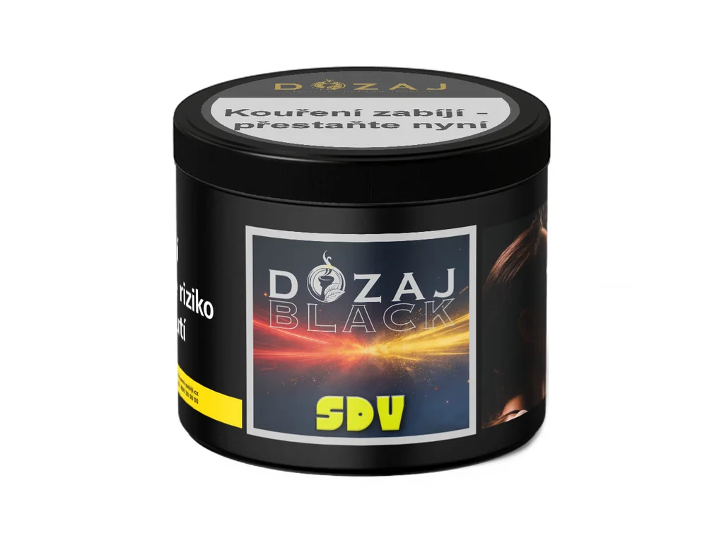 Tabák - Dozaj Black SDV 125g