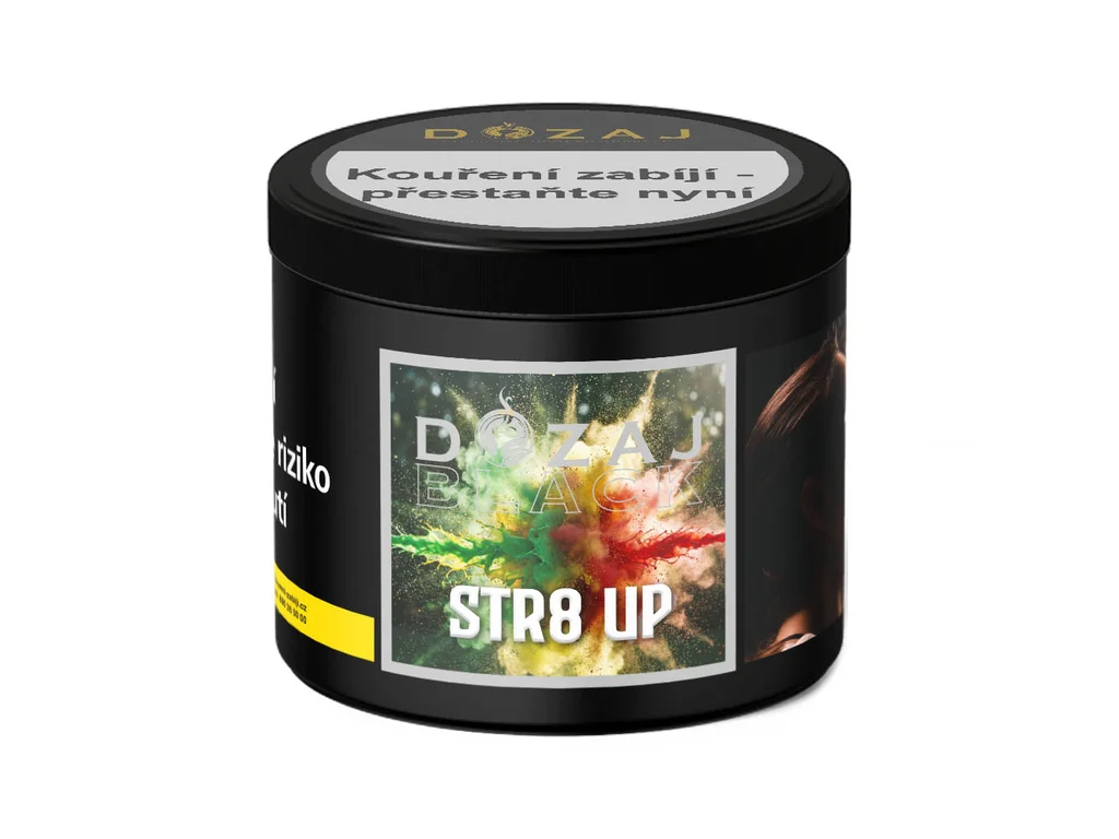 Tabák - Dozaj Black Str8 Up 125g