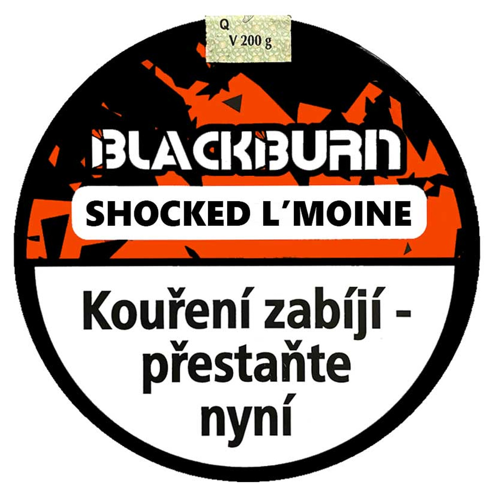 Tabák - BlackBurn Shocked L’moine 200g