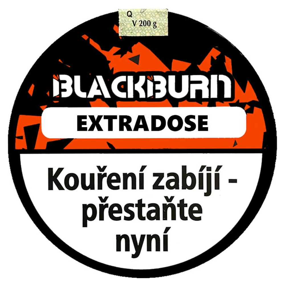 Tabák - BlackBurn Extradose 200g