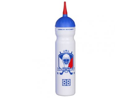 214770 1 czech hockey sportovni lahev s hubici bila objem 1000 ml