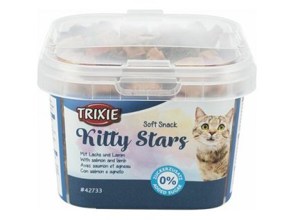 239490 soft snack kitty stars hvezdicky losos jehneci 140g