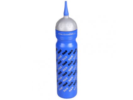 213879 2 sportovni lahev logo r b s hubici modra objem 1000 ml
