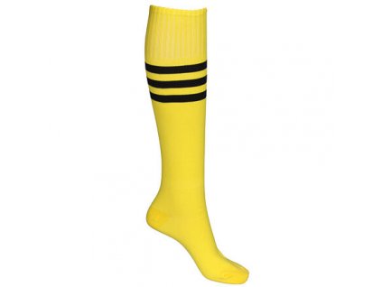 121593 united fotbalove stulpny s ponozkou zluta velikost obleceni junior
