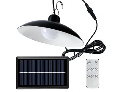 220671 gotq30e led solarni zavesna led lampa na zahradu s dalkovym ovladanim ip44 cerna