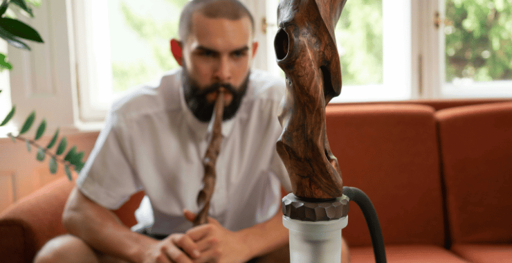 Šlauch a náustek pro vodní dýmku